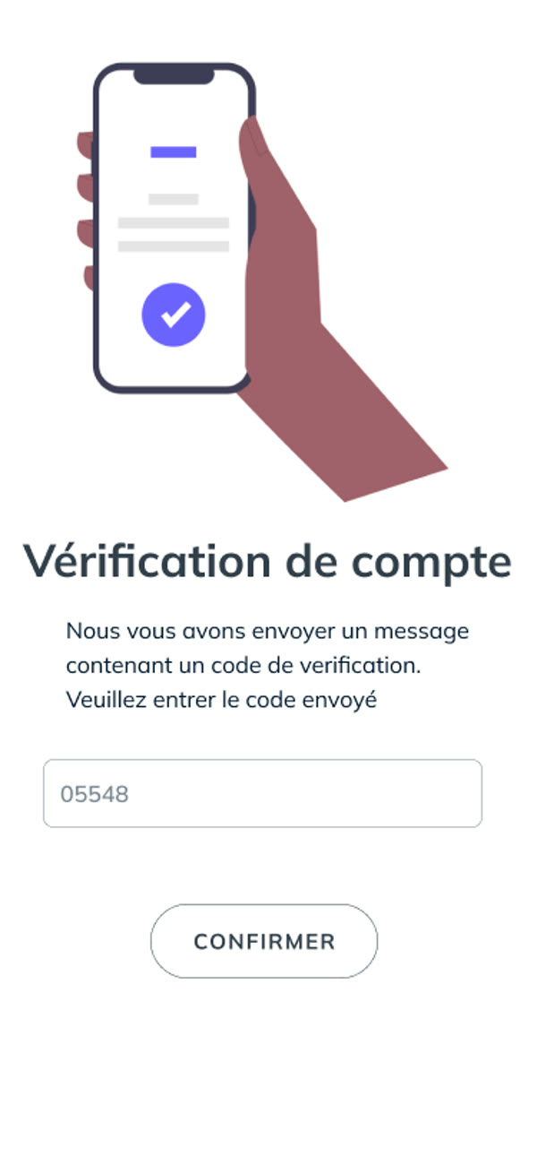 HORUS — Account verification