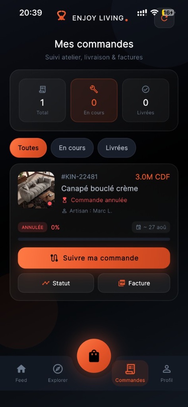 KIN Shopping Store — Catalogue
