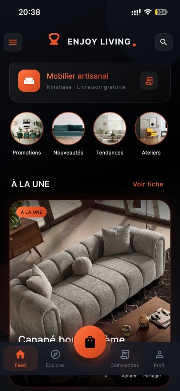 KIN Shopping Store — Catalogue