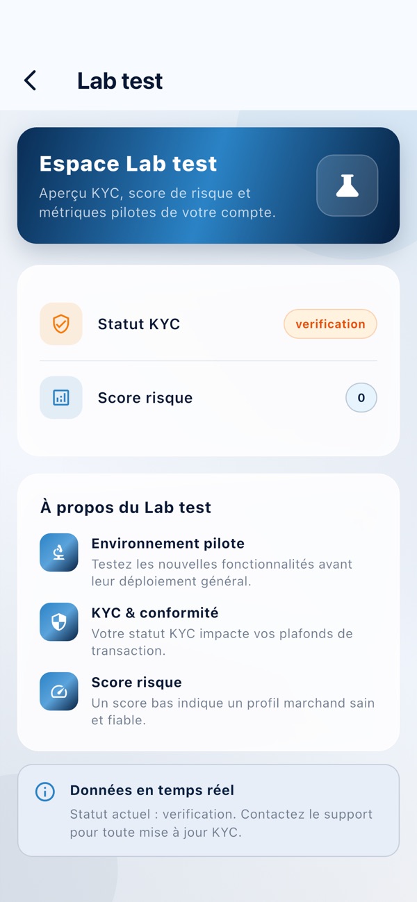 SimplyPaye — Application marchande