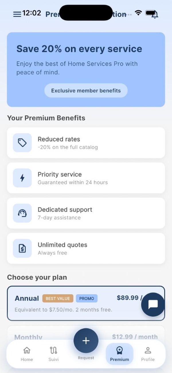 Walta Services — Offre Premium