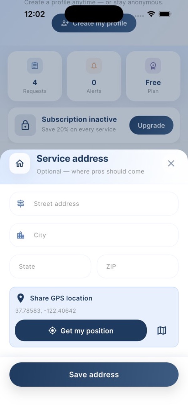 Walta Services — Application Walta